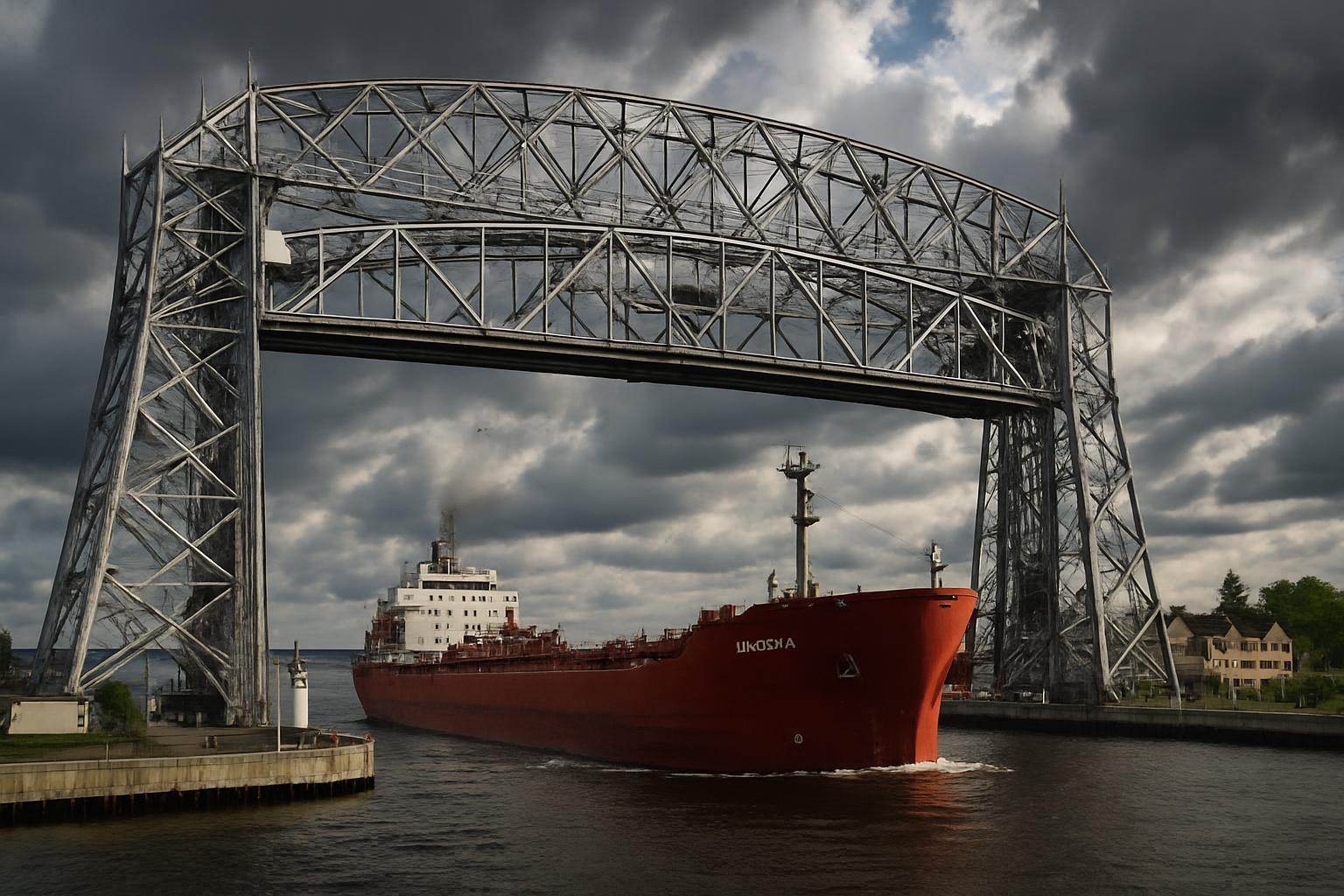 Duluth ship canal