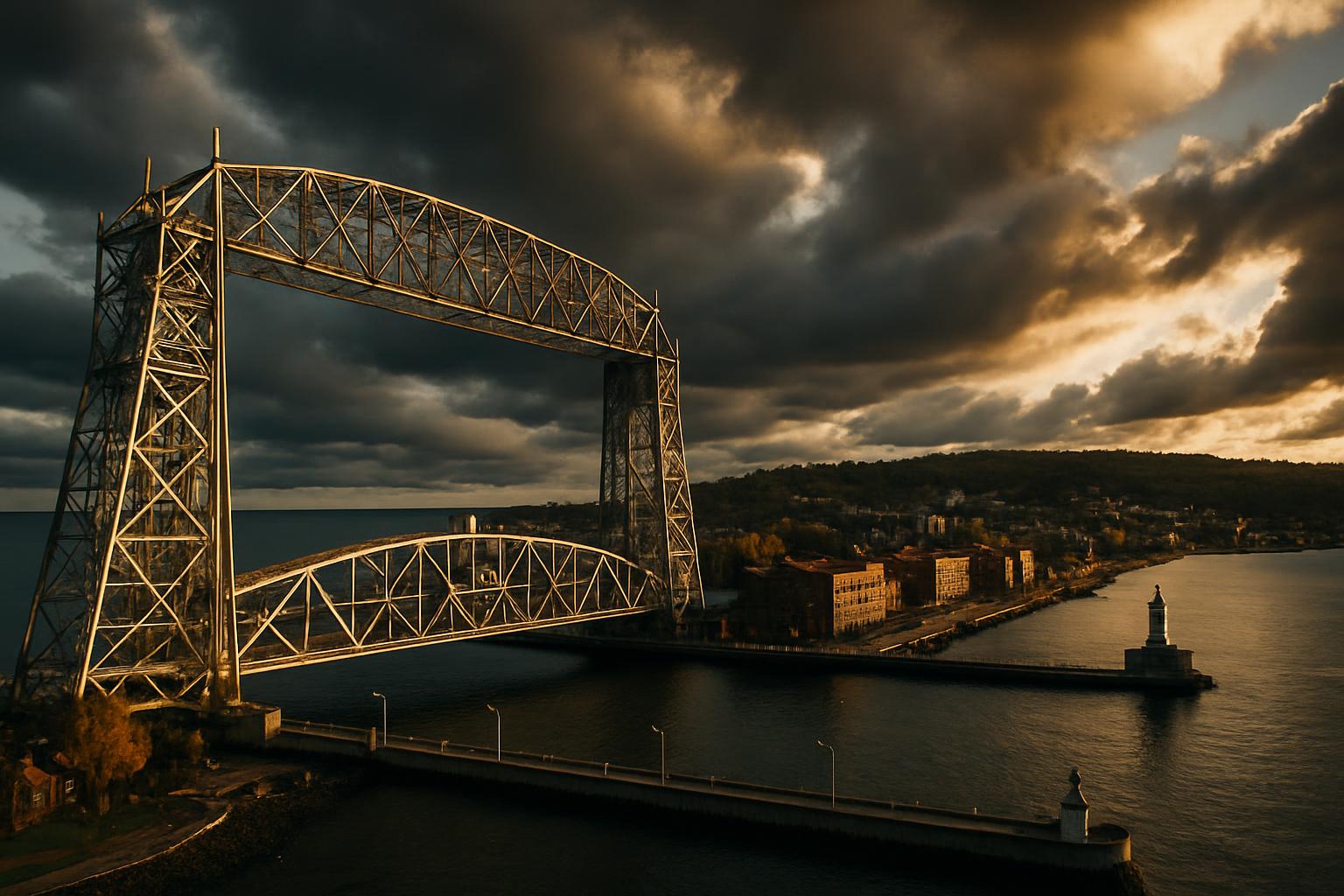 Duluth aerial lift bridge