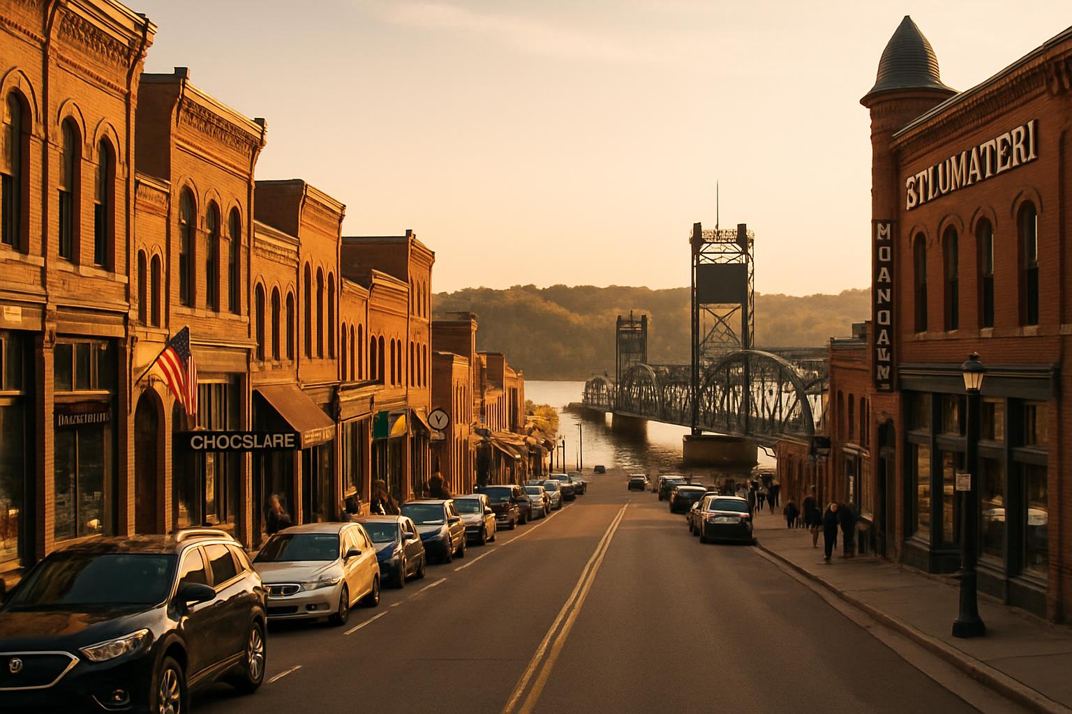 Historic Stillwater downtown